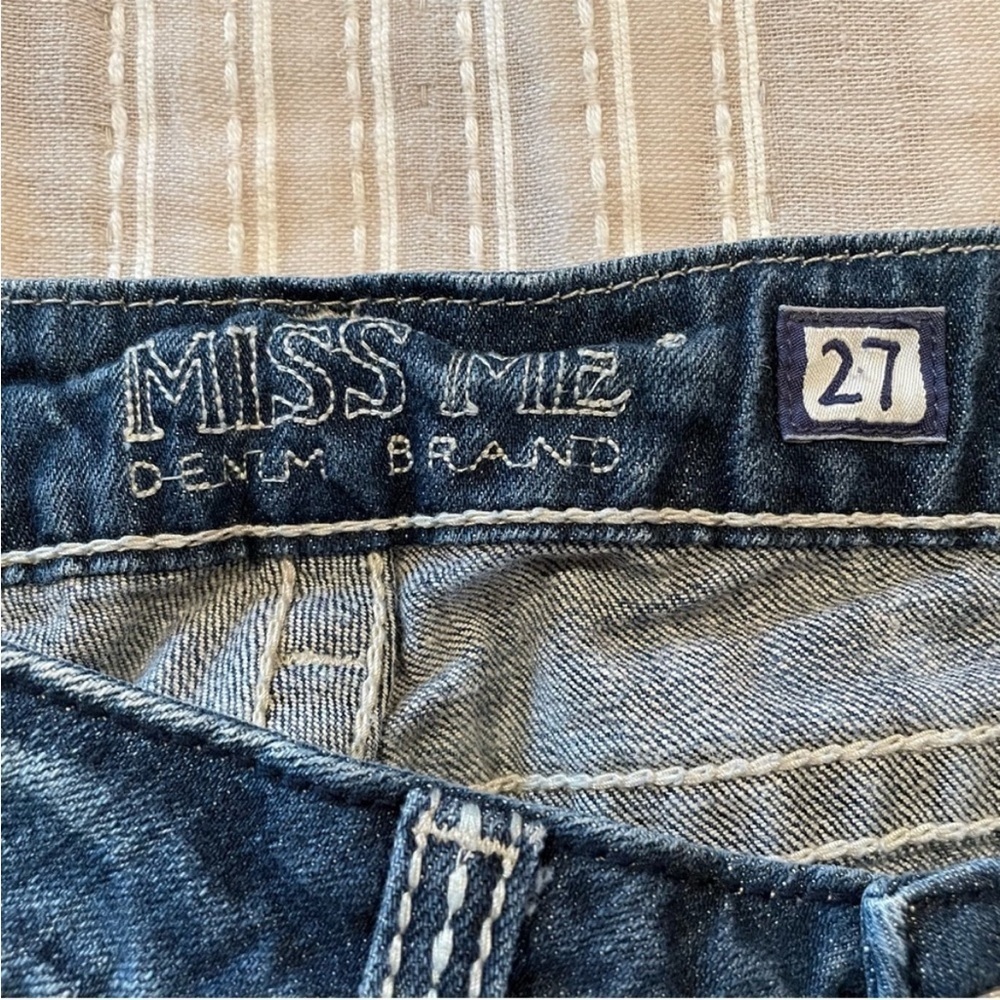 Miss Me Mid Rise Bootcut Jeans 27 JD1038B - Picture 5 of 10